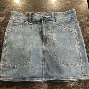 American Eagle Outfitters Blue Denim Mini Skirt